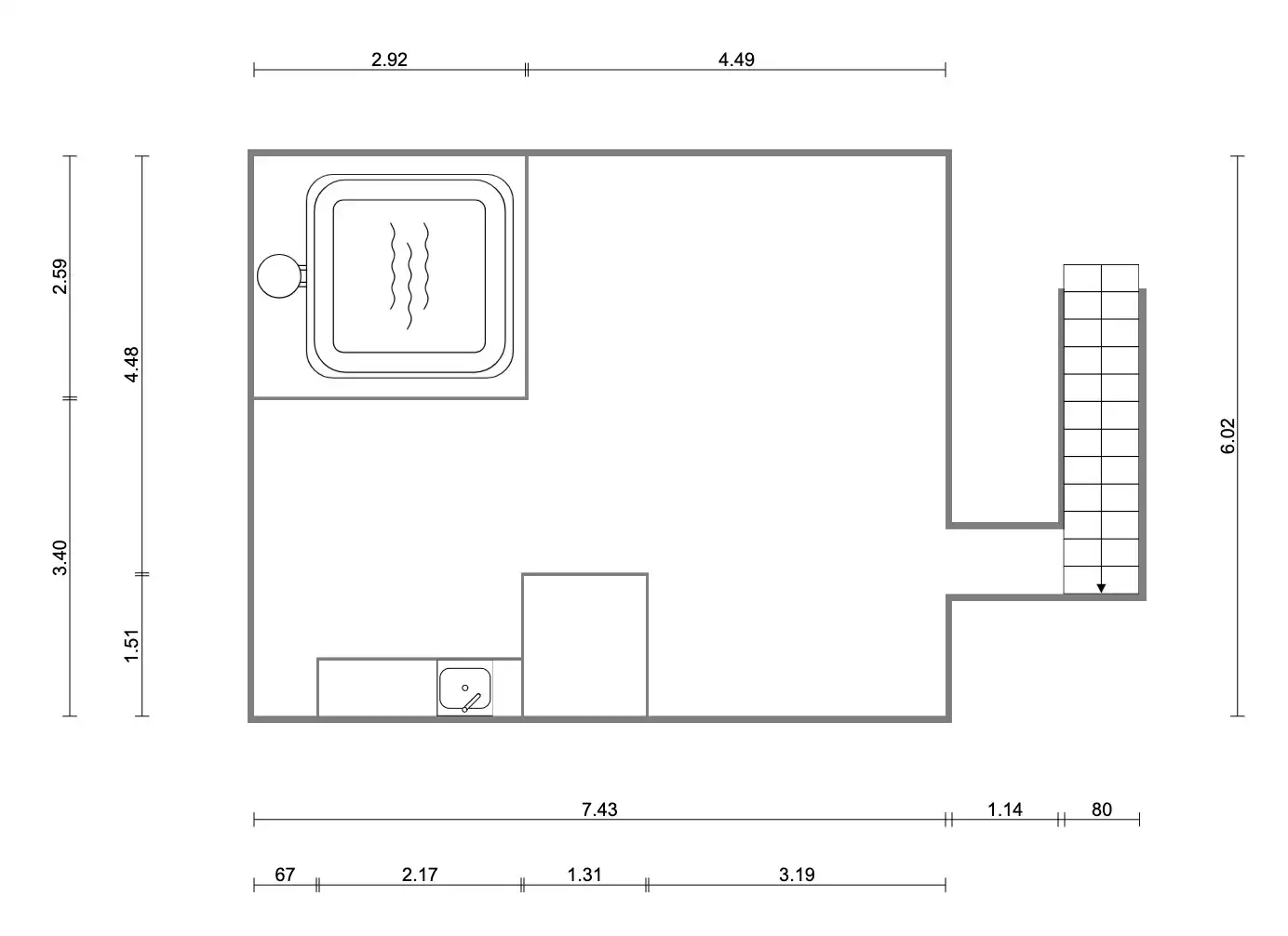 Penthouse mit Aufzug zum Verkauf in Rambla del Raval 4, imagen 43