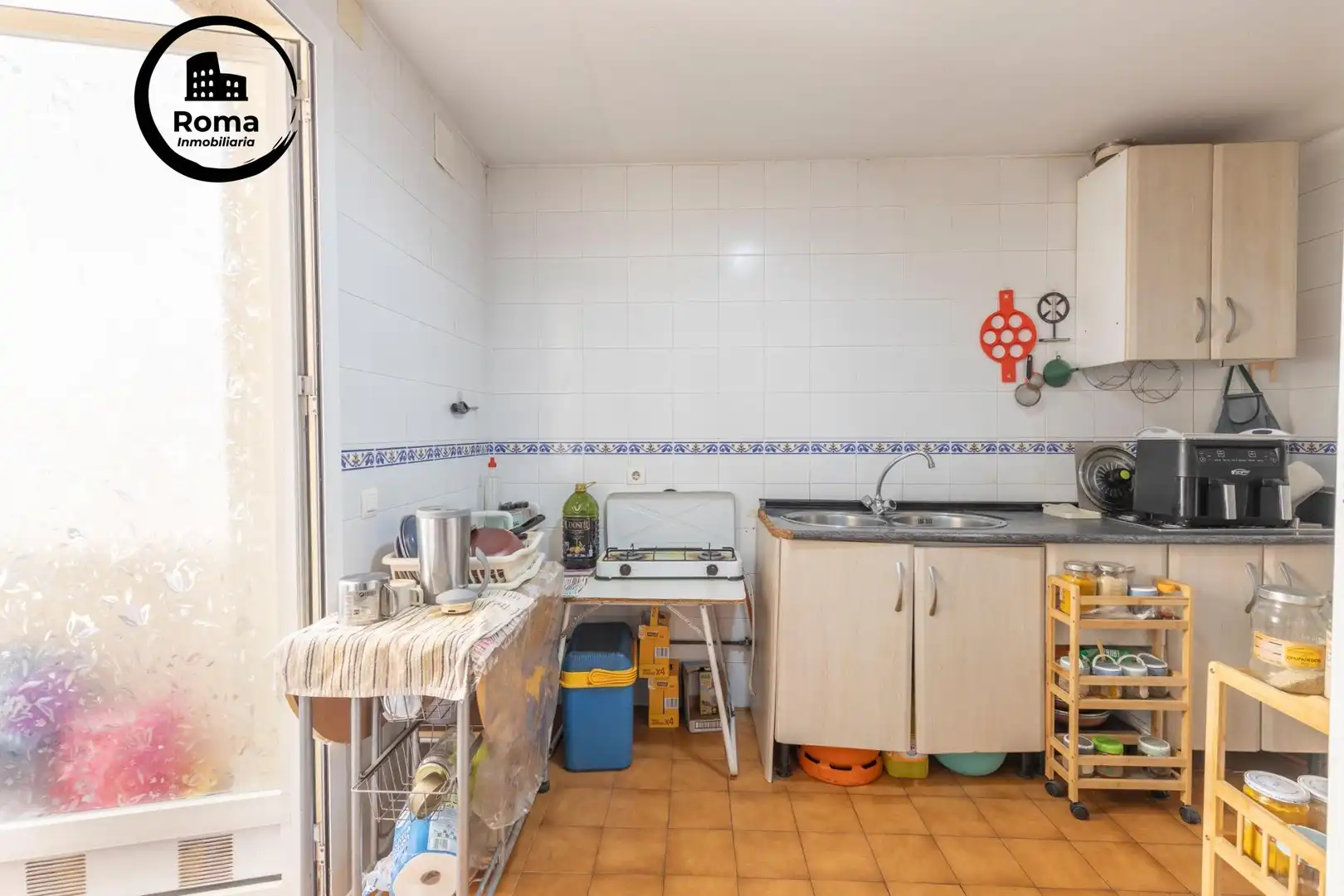 Cocina de Piso en venta en Granada con Calefacción, Terraza y Amueblado