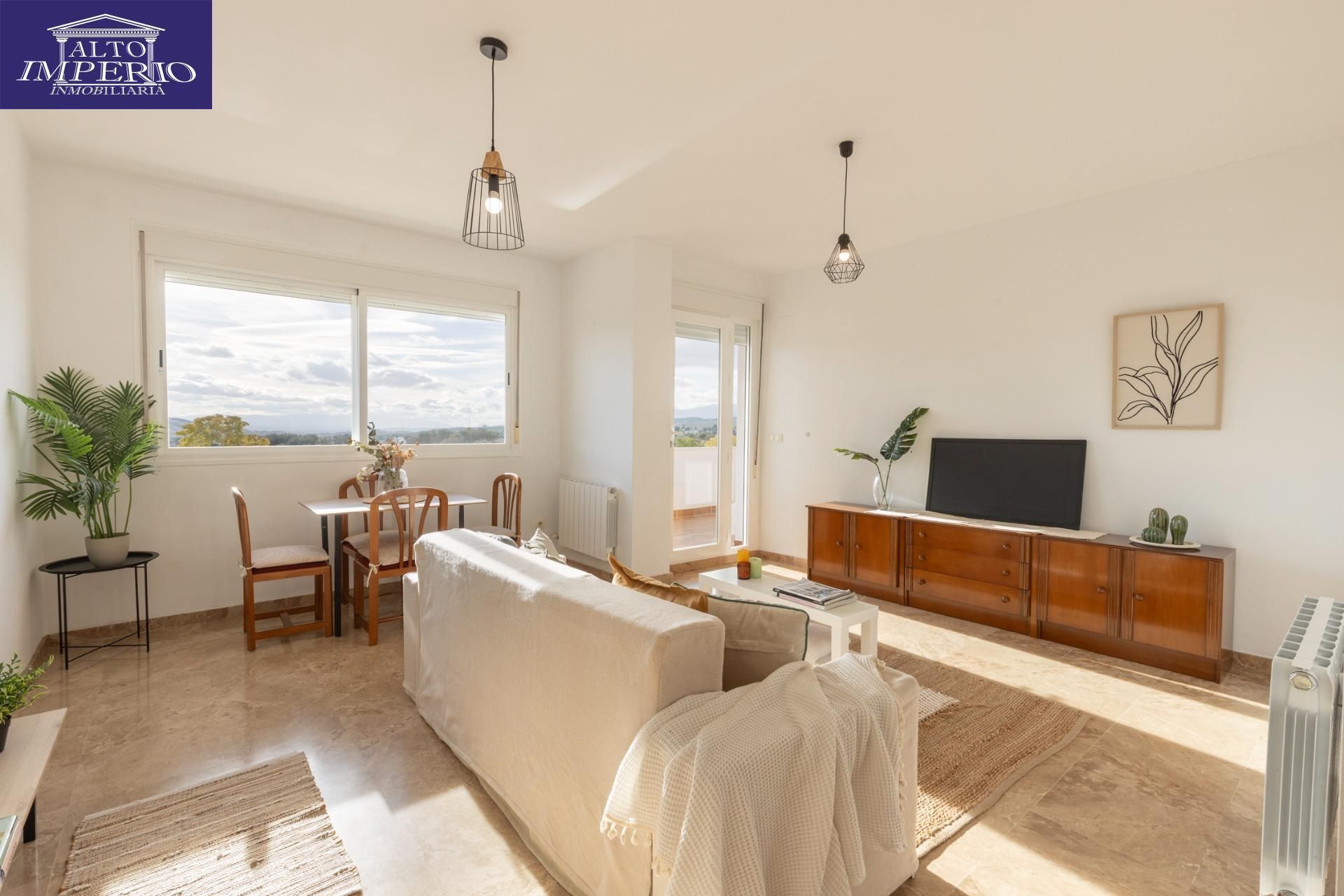 Living room of Flat for sale in Atarfe  with Air Conditioner, Heating and Terrace