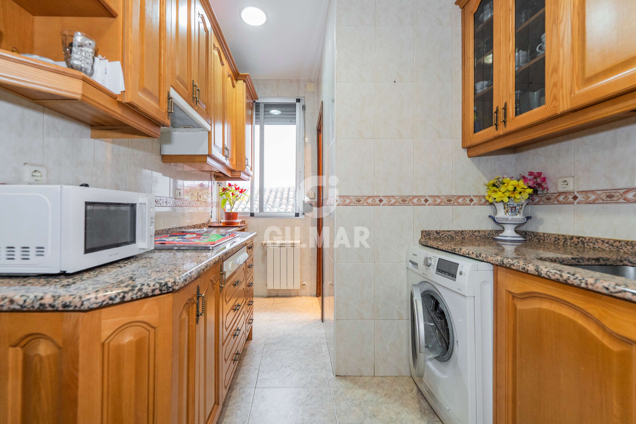 Kitchen of Flat for sale in  Madrid Capital  with Heating and Storage room