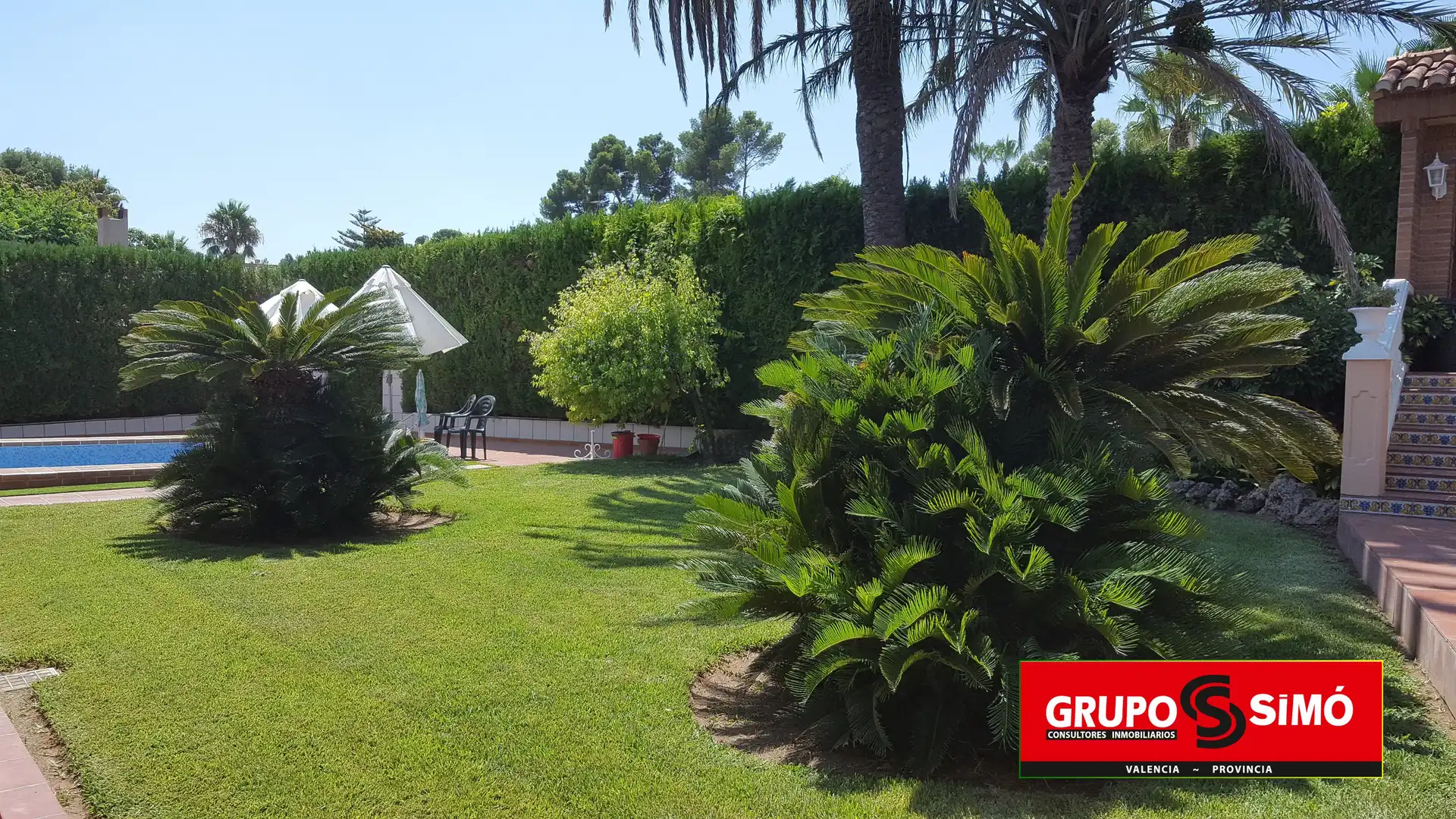 Jardín de Casa o chalet en venta en Picassent con Aire acondicionado, Calefacción y Jardín privado