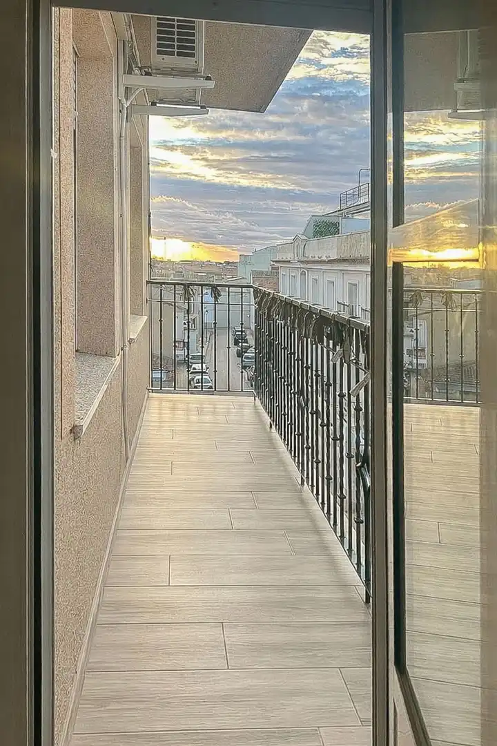 Balcony of Flat for sale in San Clemente  with Air Conditioner, Heating and Terrace