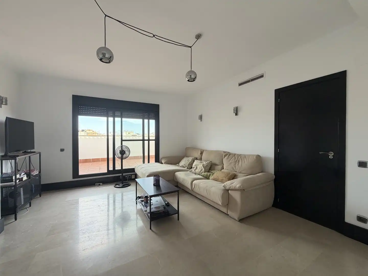Living room of Attic for rent in Massanassa  with Terrace and Furnished