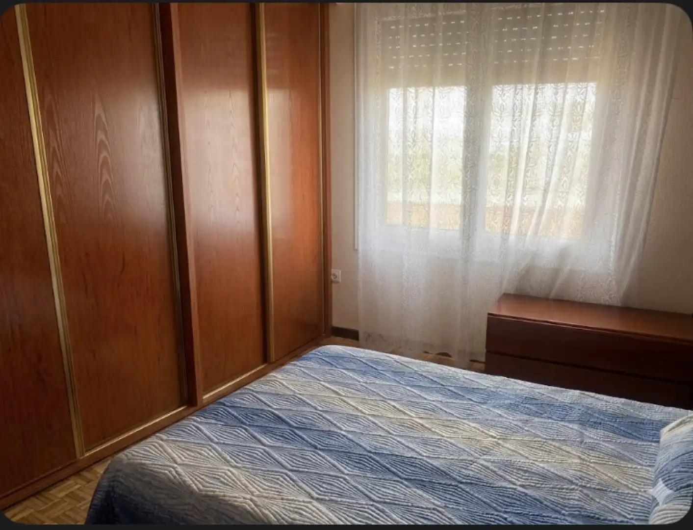 Bedroom of Flat for sale in Sartaguda  with Heating, Parquet flooring and Terrace