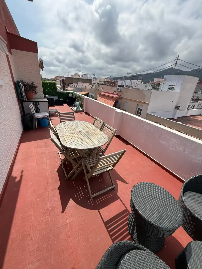 Terraza de Ático en venta en Benicasim / Benicàssim con Terraza, Amueblado y Balcón