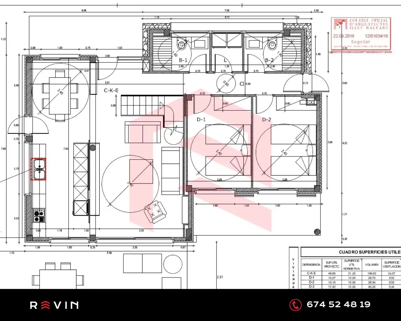 Villa mit Pool zum Verkauf in Carrer Turó de s'Arenal, imagen 22