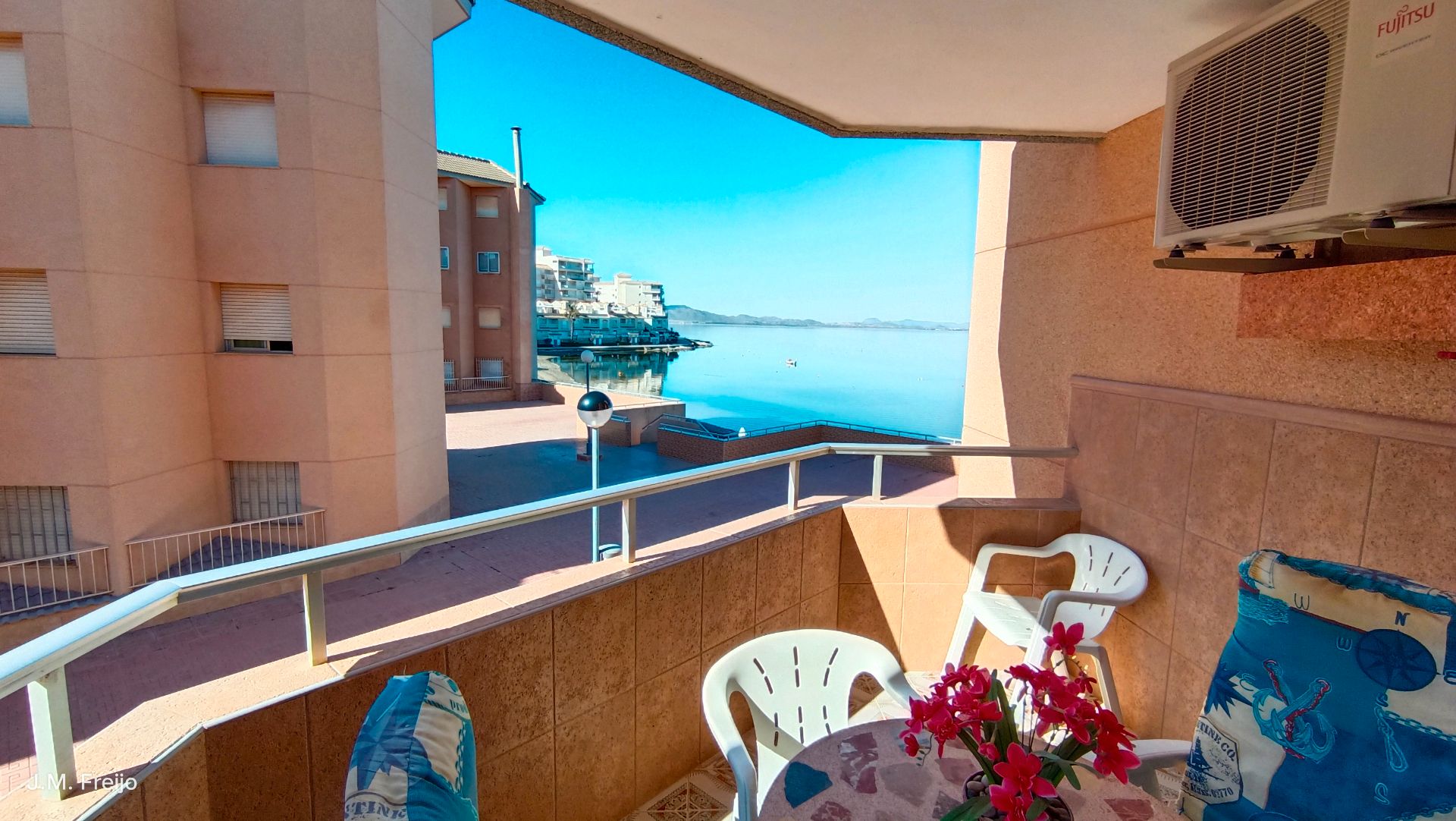 Dormitori de Apartament en venda en La Manga del Mar Menor amb Aire condicionat, Calefacció i Terrassa