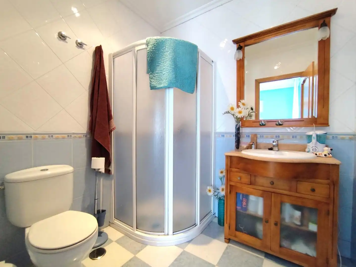 Bathroom of Houses for sale in La Granja   with Heating, Private garden and Terrace