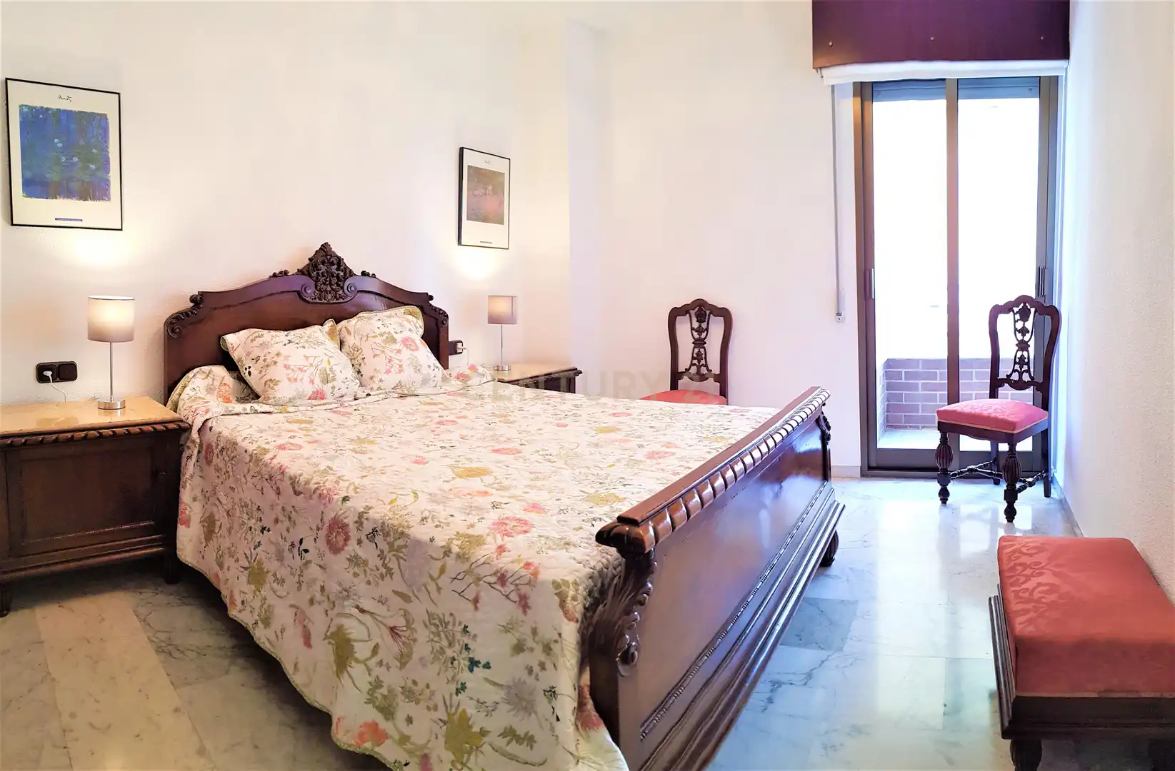 Dormitori de Apartament de lloguer en Málaga amb Aire condicionat