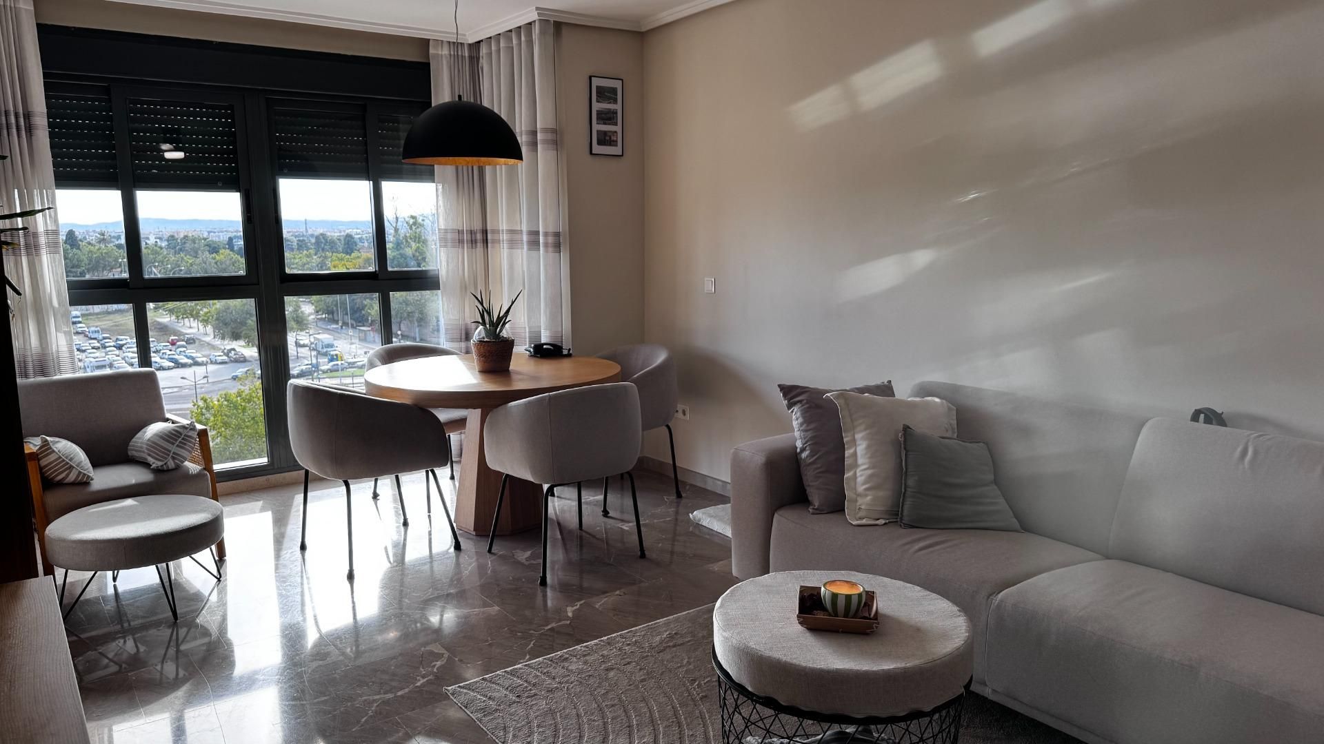 Living room of Flat for sale in  Valencia Capital  with Air Conditioner and Heating