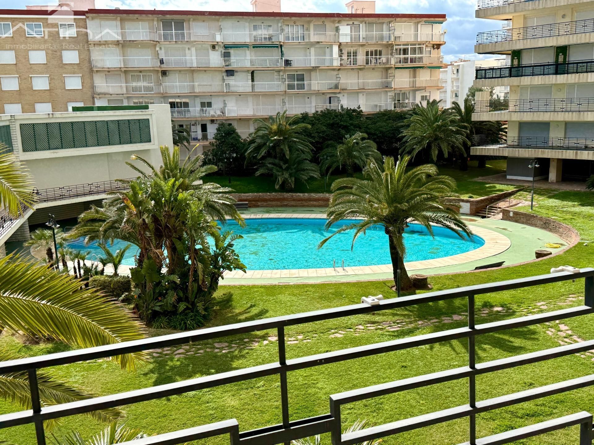 Swimming pool of Apartment for sale in Gandia  with Air Conditioner, Heating and Private garden