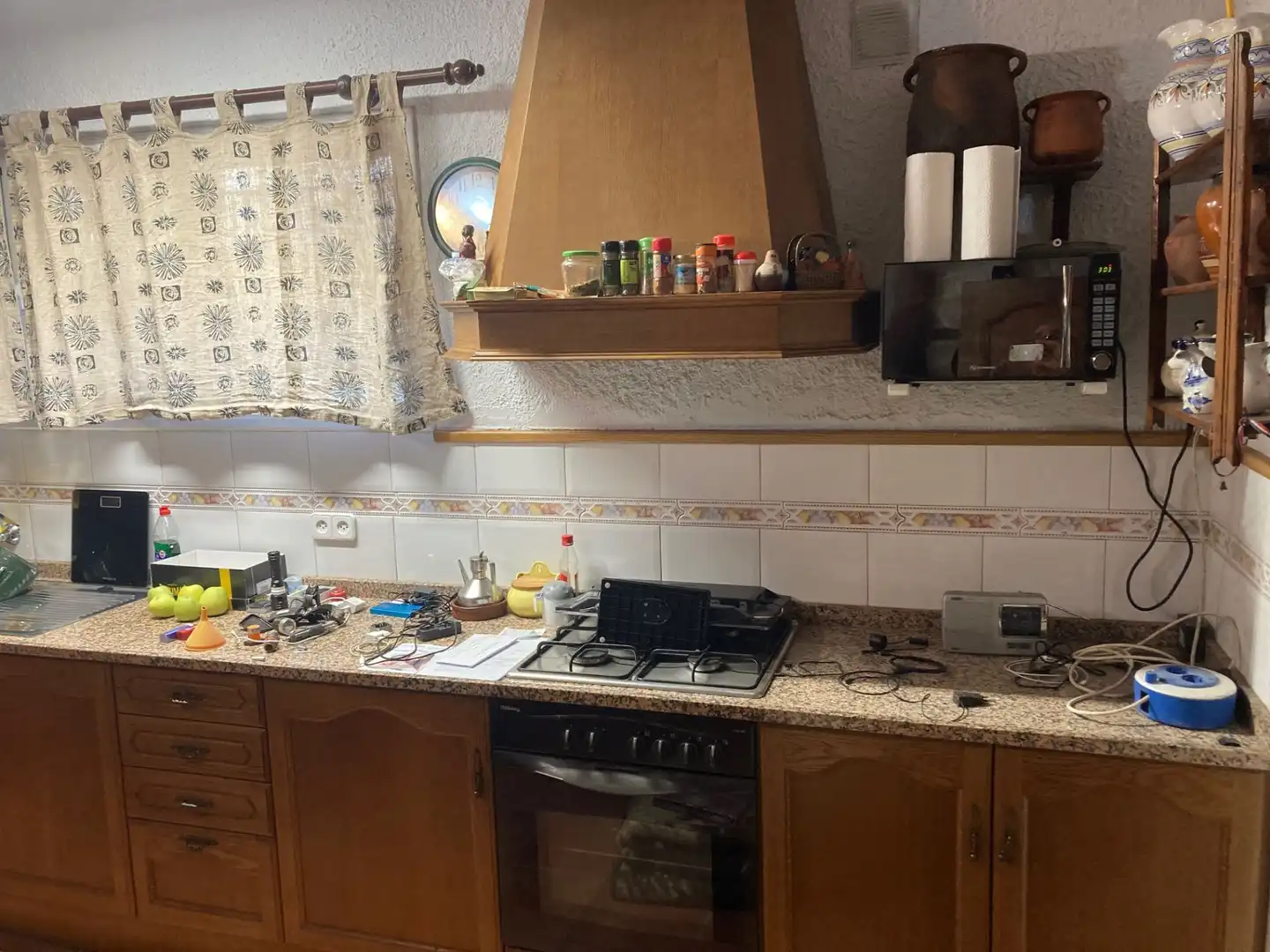 Cocina de Casa o chalet en venta en El Poal con Aire acondicionado, Calefacción y Amueblado