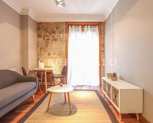 Living room of Study to rent in Vigo   with Heating, Terrace and Furnished