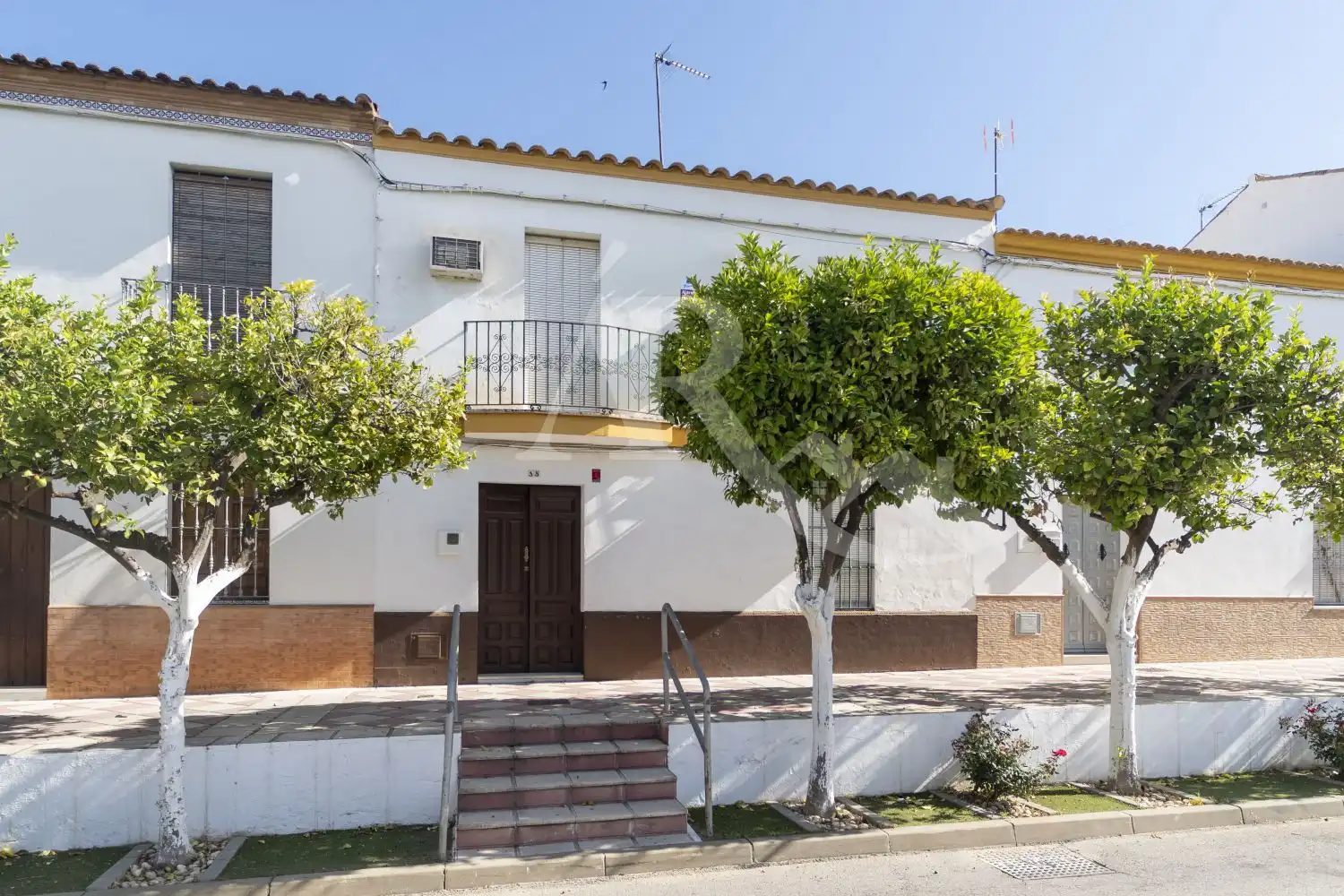 Vista exterior de Casa o chalet en venta en Umbrete con Aire acondicionado