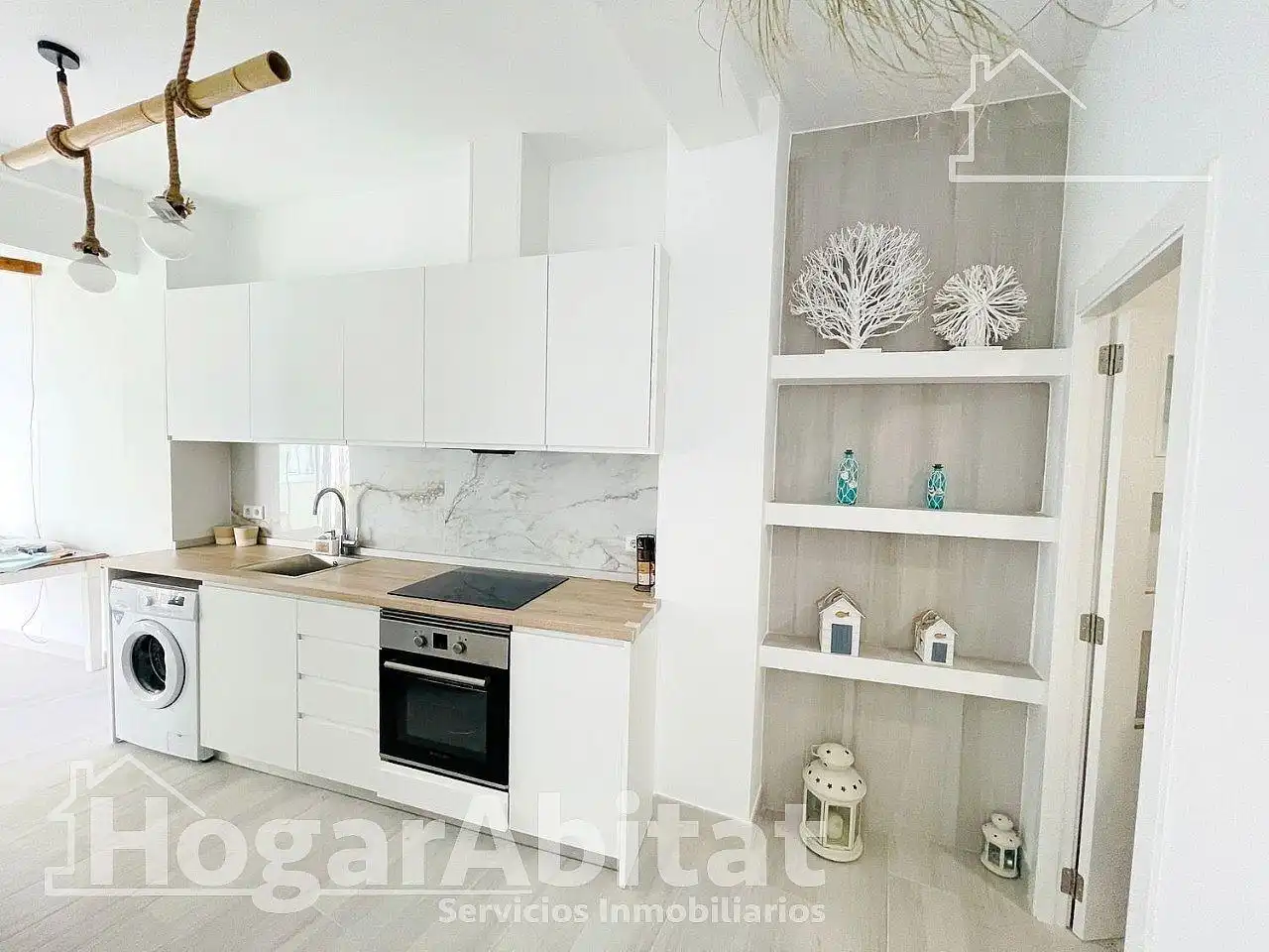 Kitchen of Flat for sale in Valencia  with Heating and Terrace