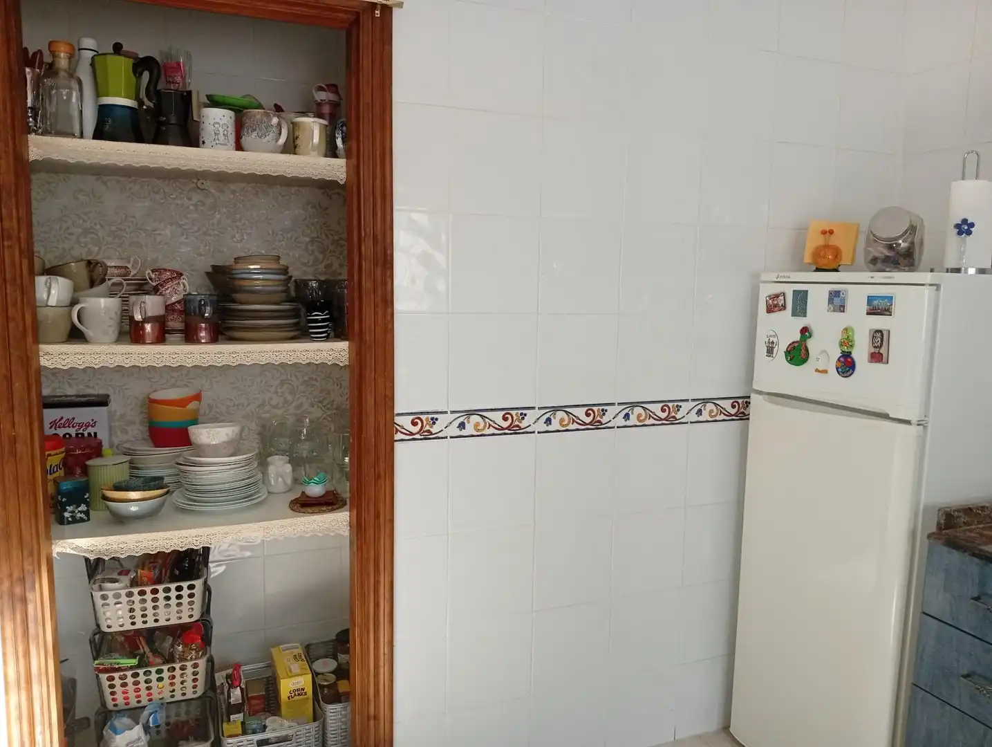 Cocina de Finca rústica en venta en Castell de Castells con Jardín privado