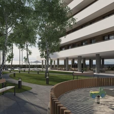 Terrace of Flat for sale in Moncofa  with Air Conditioner, Heating and Private garden