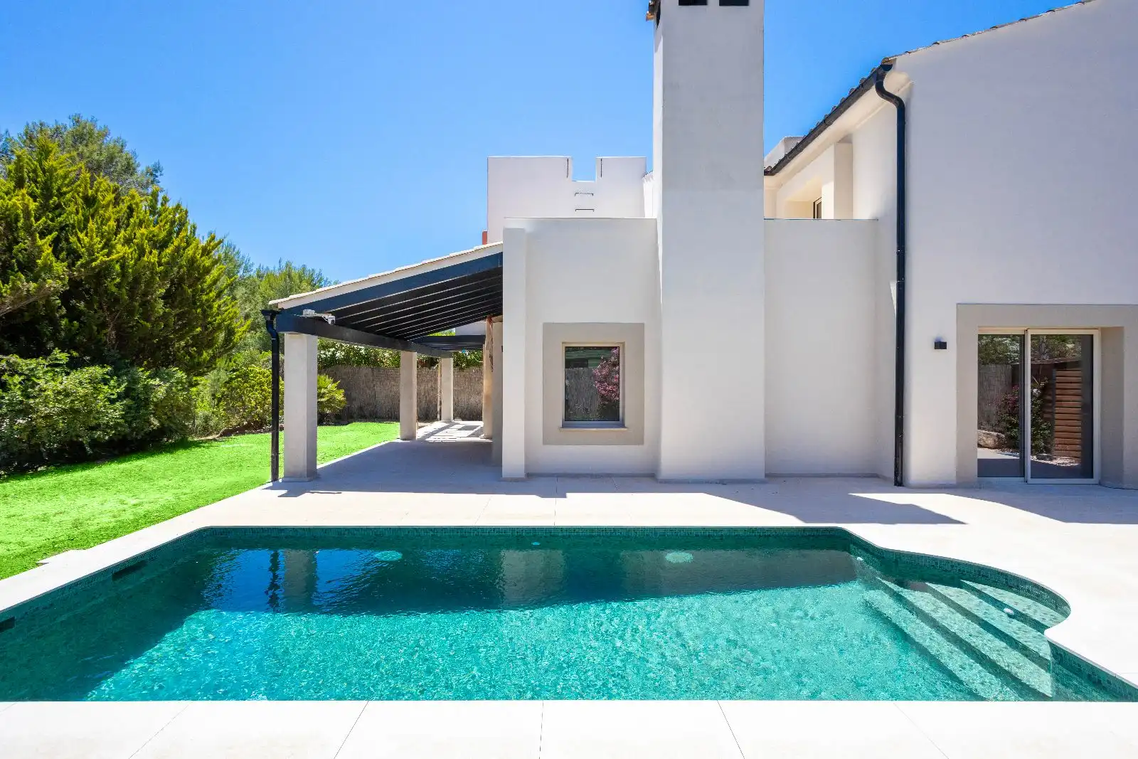 Piscina de Casa o chalet en venta en Calvià con Aire acondicionado, Calefacción y Jardín privado
