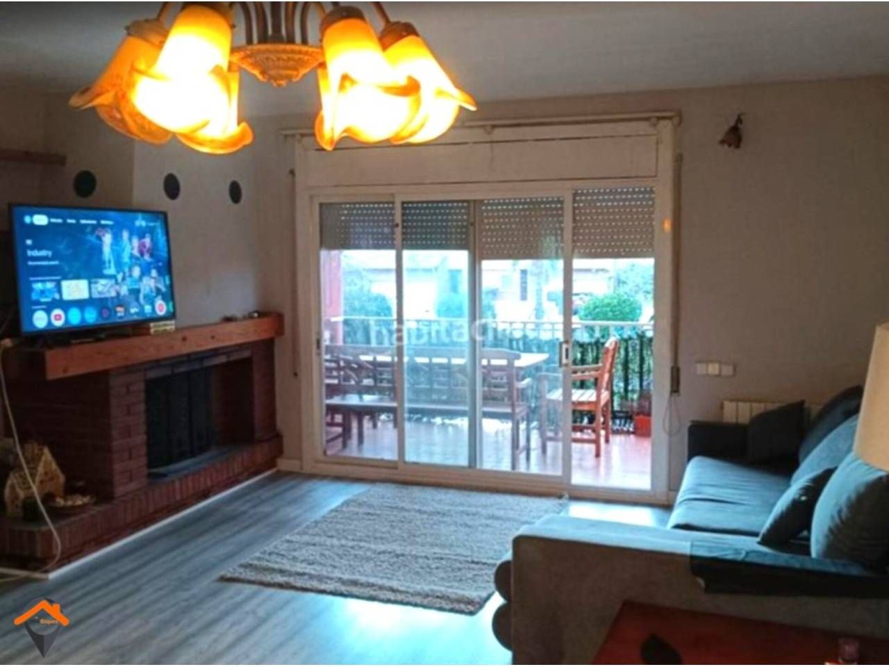 Sala d'estar de Casa o xalet en venda en Castellar del Vallès amb Aire condicionat, Calefacció i Jardí privat