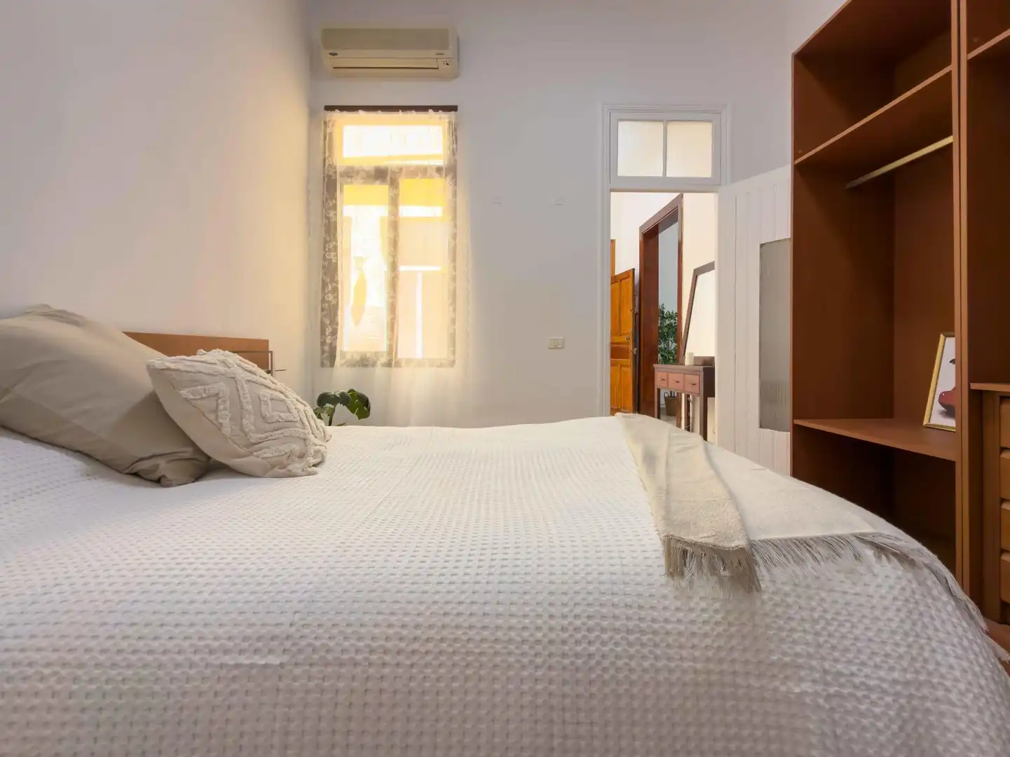 Schlafzimmer von Wohnung zum Verkauf in Santa Cruz de Tenerife mit Klimaanlage und Möbliert