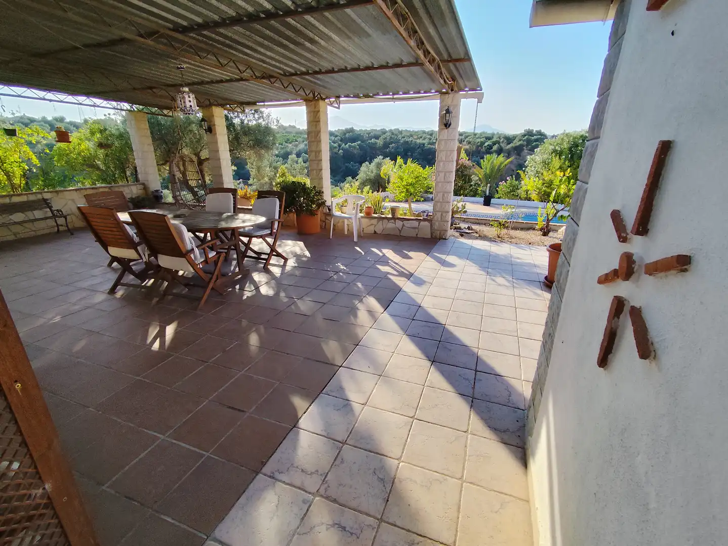 Terrassa de Finca rústica en venda en Coín amb Aire condicionat, Jardí privat i Terrassa