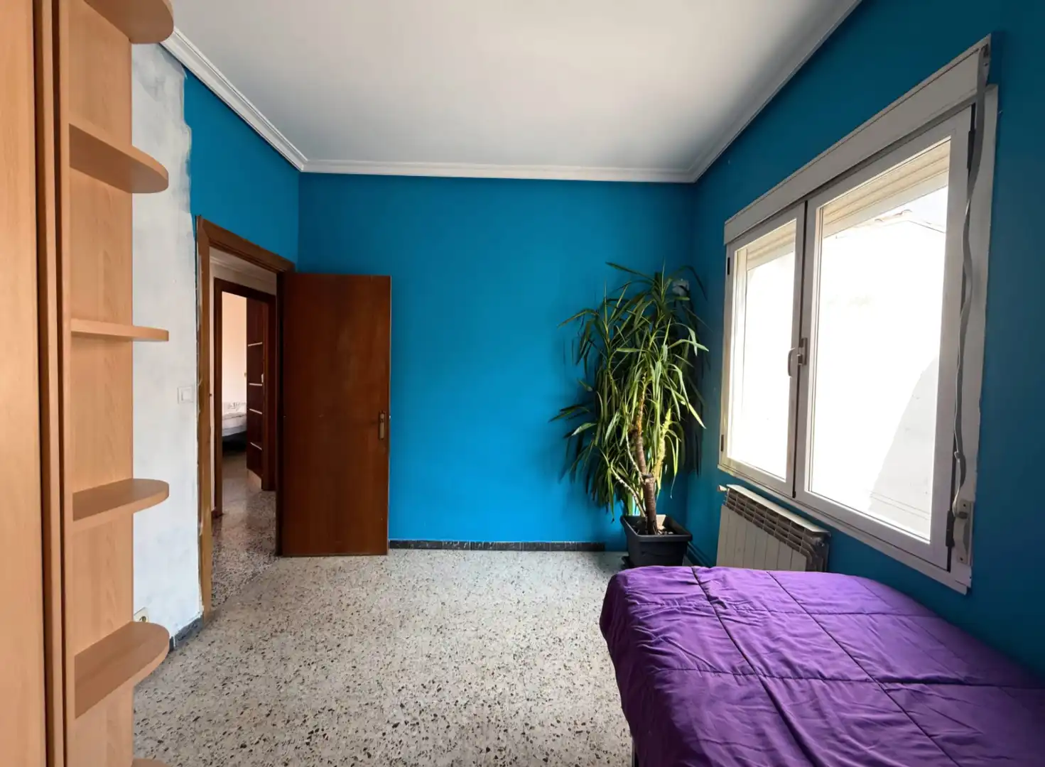 Bedroom of Flat for sale in  Logroño  with Heating and Furnished
