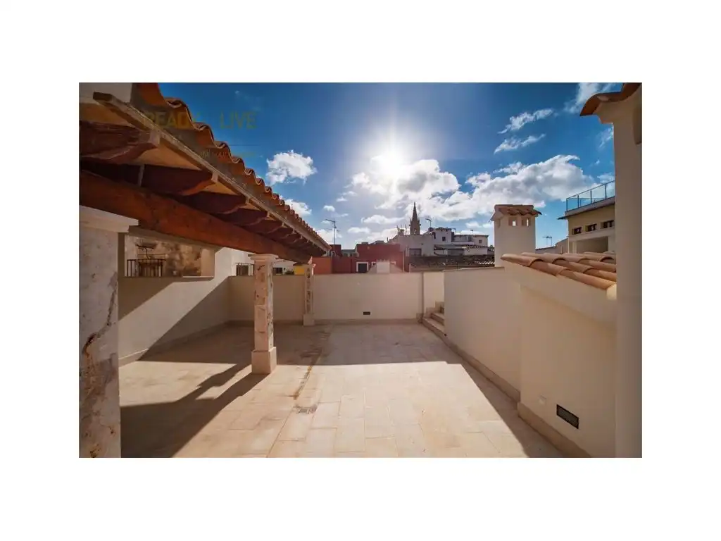 Terrasse von Dachboden zum Verkauf in  Palma de Mallorca mit Klimaanlage, Ofen und Balkon