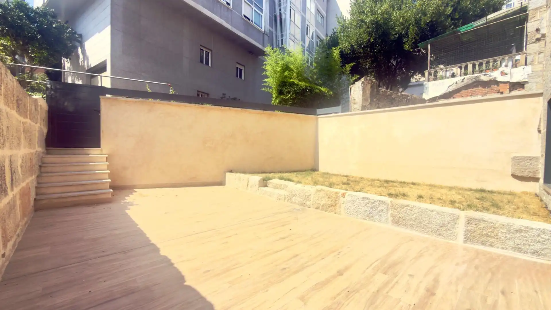 Terraza de Planta baja en venta en Ourense Capital  con Calefacción, Jardín privado y Terraza