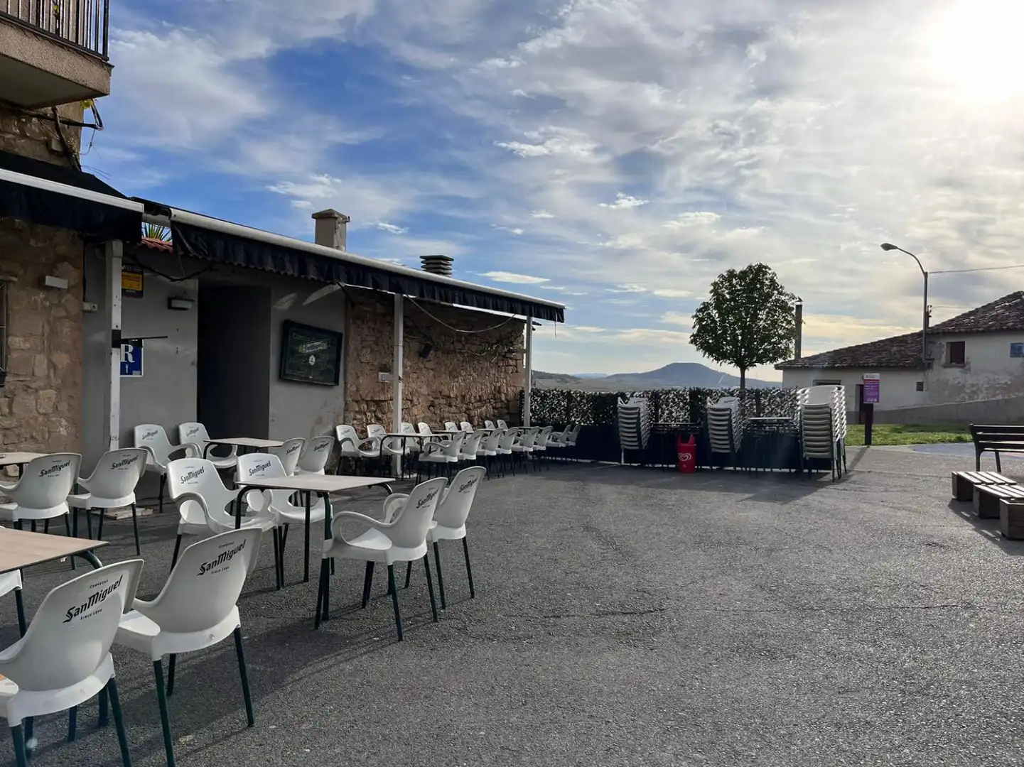 Terrasse von Geschaftsraum zum Verkauf in  Logroño