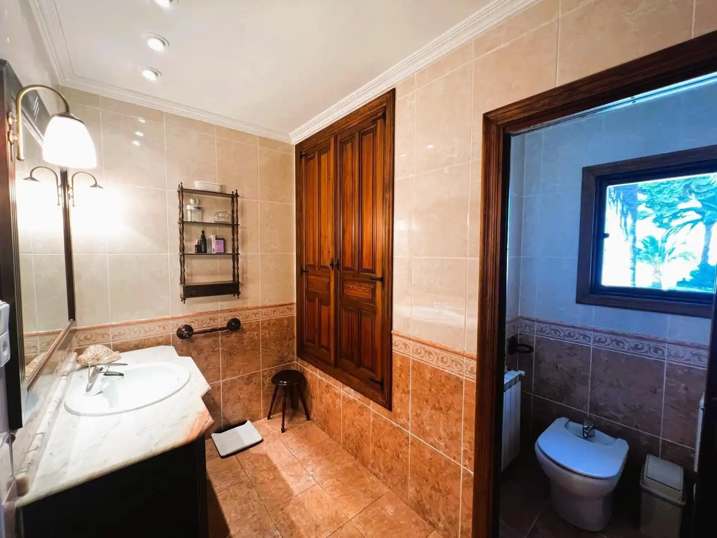 Baño de Finca rústica en venta en Monóvar  / Monòver con Aire acondicionado, Calefacción y Jardín privado
