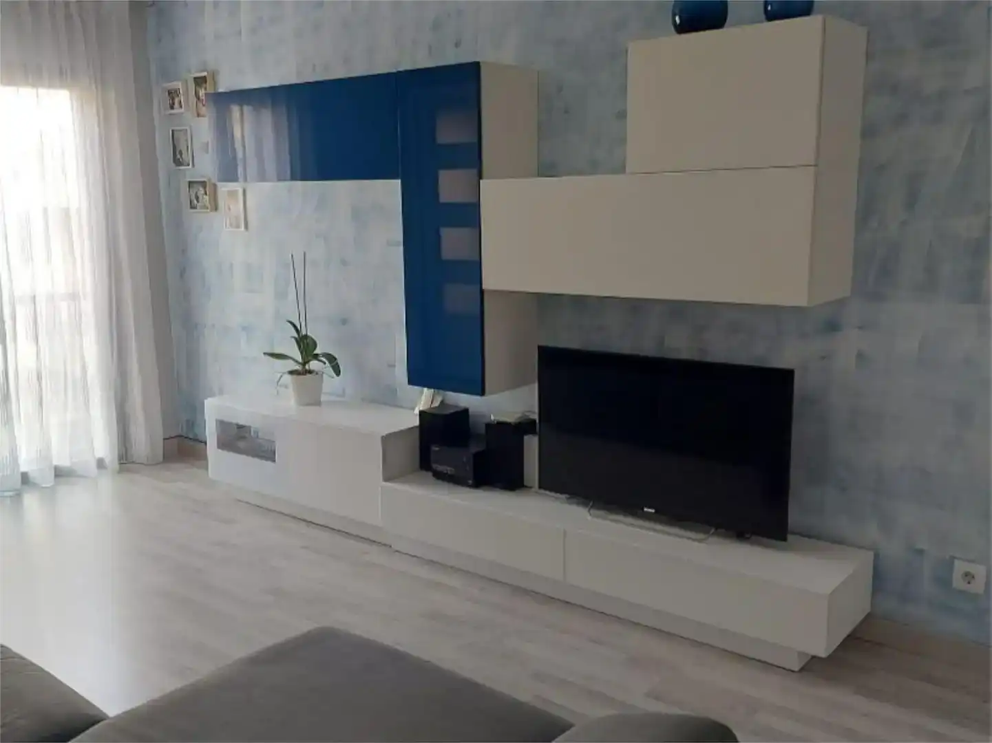 Sala de estar de Piso en venta en Batea con Parquet y Balcón