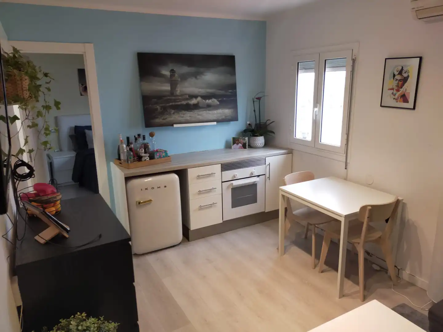 Küche von Wohnung zur Miete in L'Hospitalet de Llobregat mit Klimaanlage, Heizung und Möbliert