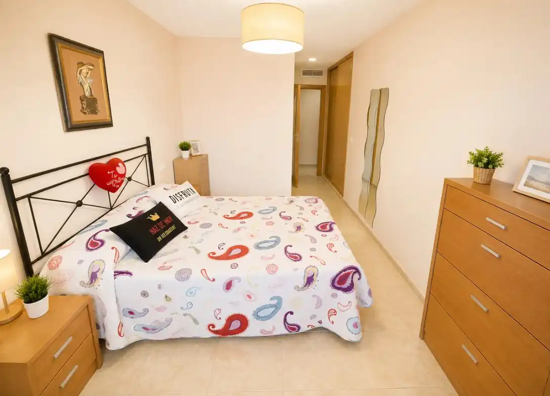 Bedroom of Flat for sale in Murcia  with Air Conditioner, Heating and Storage room