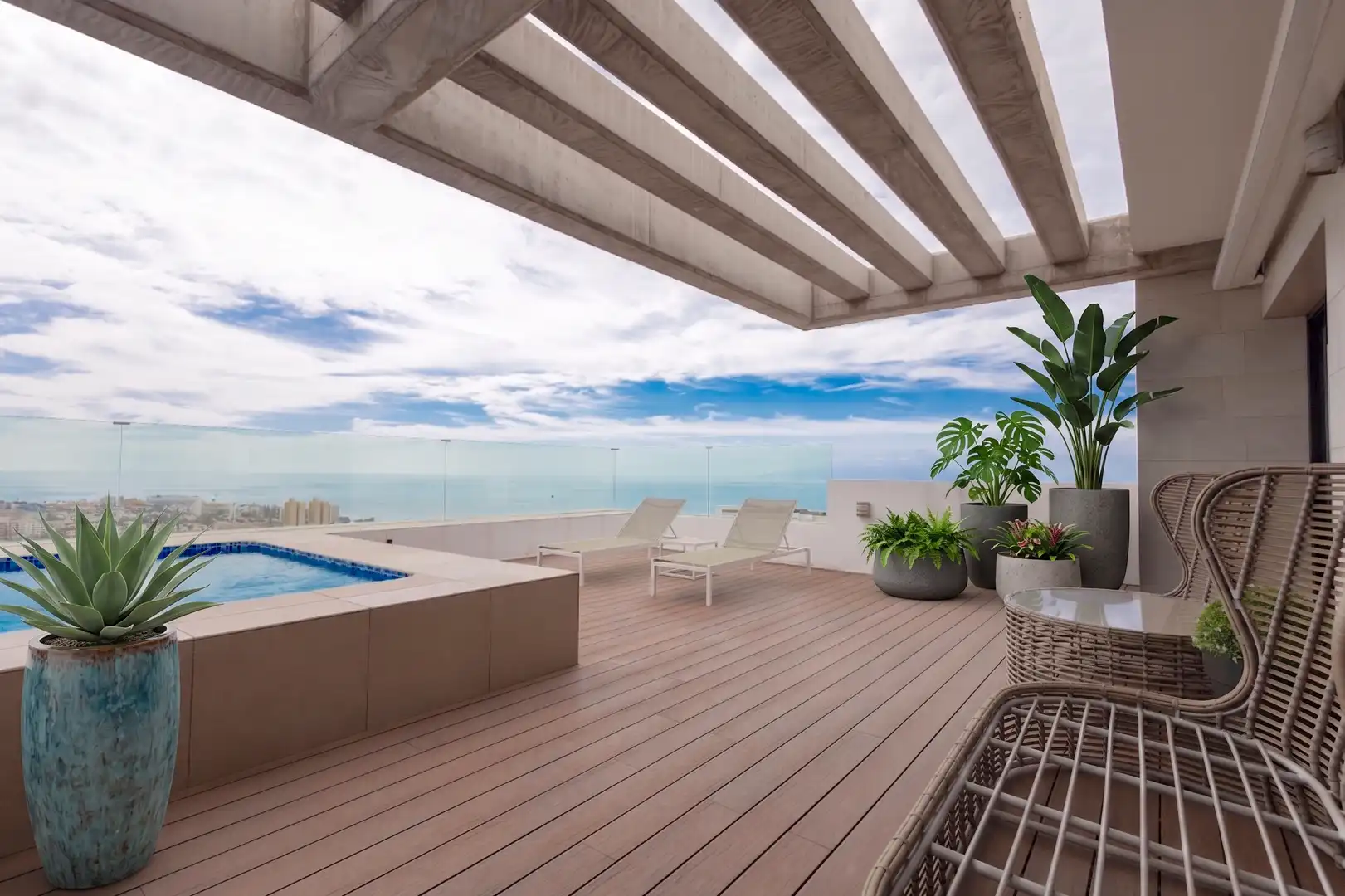Terrace of Detached homes for sale in Adeje  with Private garden, Terrace and Storage room