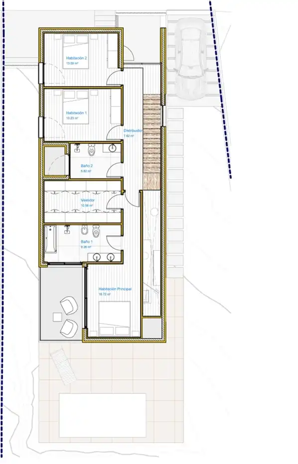 Chalet con terraza en venta en Rúa Sucado, imagen 11