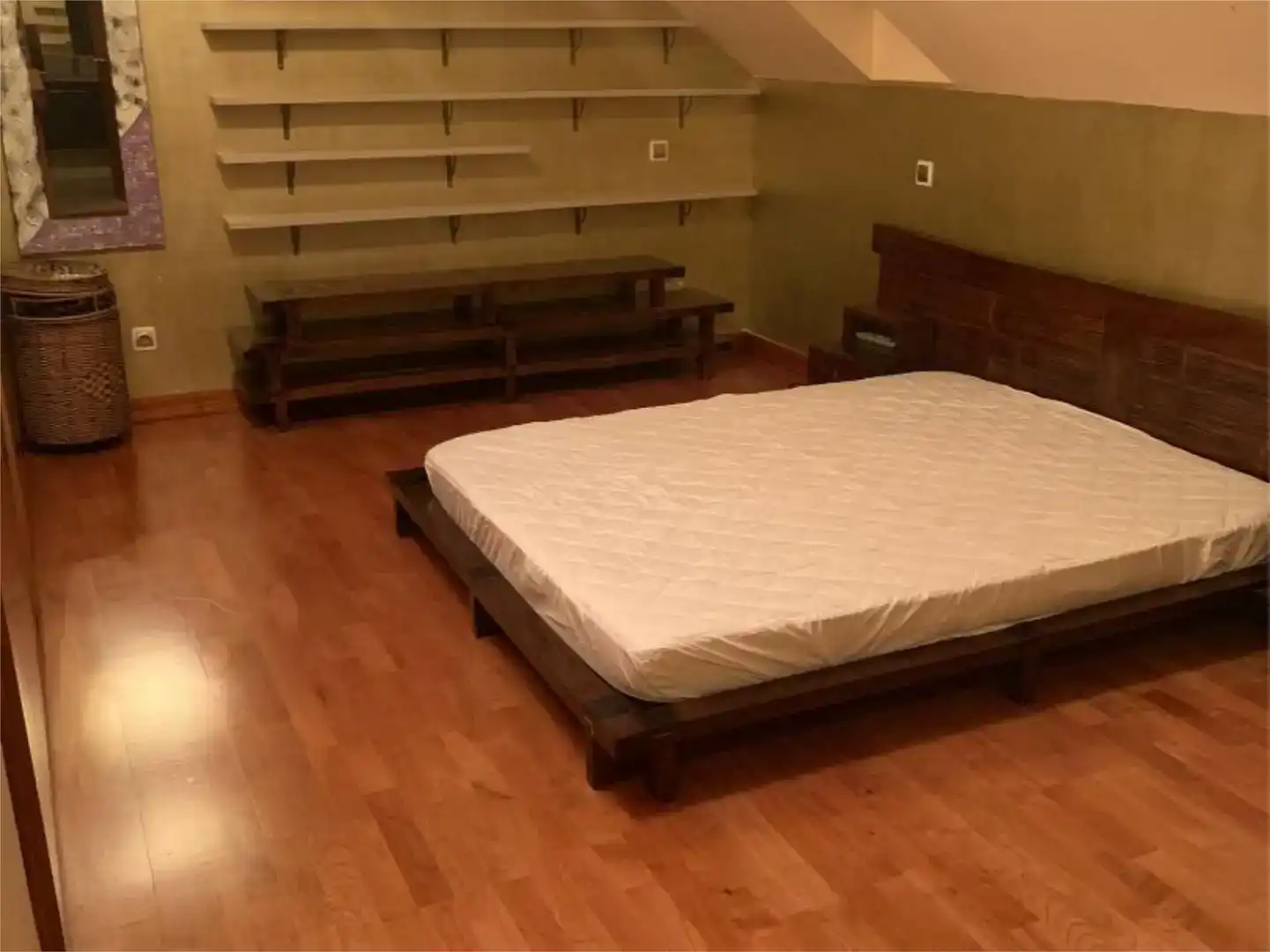 Schlafzimmer von Maisonette zur Miete in Boadilla del Monte mit Klimaanlage, Schwimmbad und Balkon