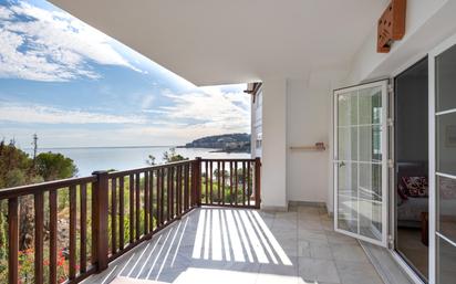 Balcony of Flat for sale in Almuñécar  with Air Conditioner, Heating and Private garden