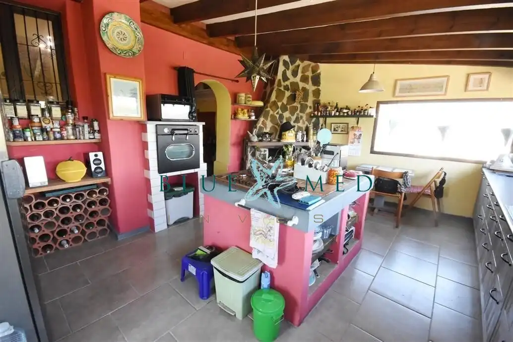 Cocina de Casa o chalet en venta en Mazarrón con Calefacción, Jardín privado y Terraza