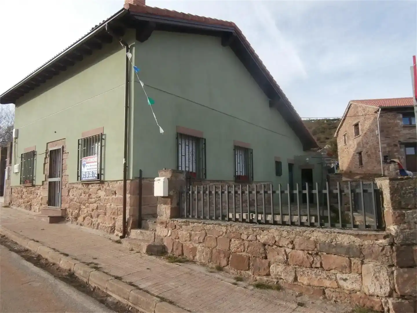 Vista exterior de Casa o xalet en venda en Brañosera