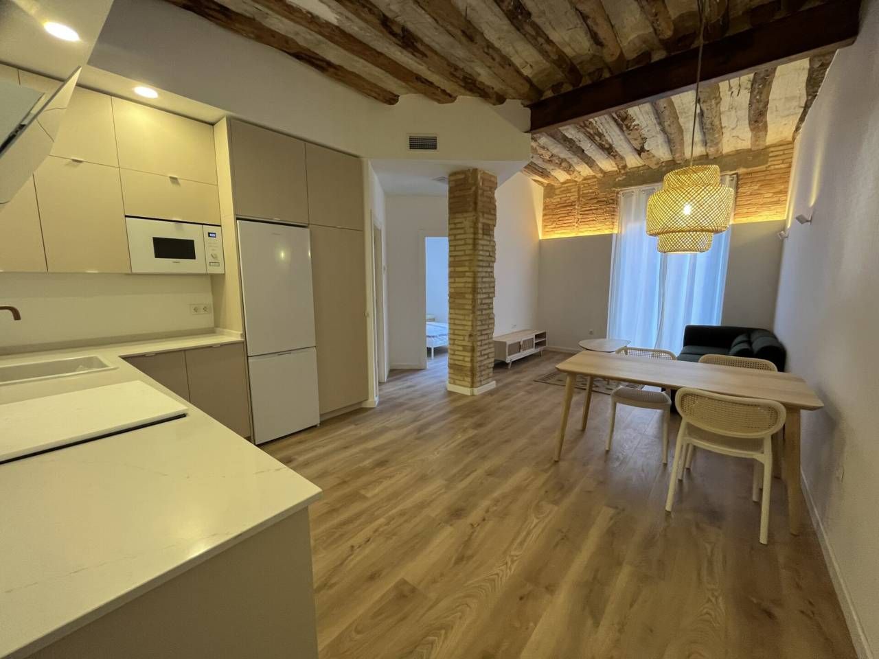 Kitchen of Flat to rent in Alcañiz  with Air Conditioner, Heating and Parquet flooring