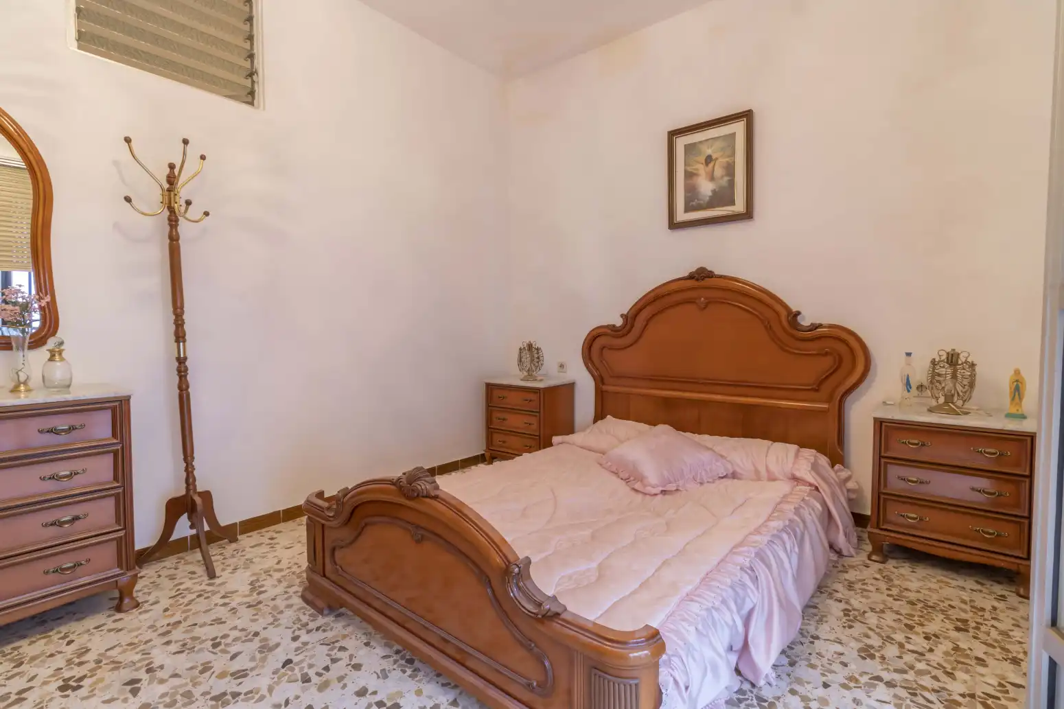 Schlafzimmer von Einfamilien-Reihenhaus zum Verkauf in Brenes mit Terrasse, Möbliert und Balkon