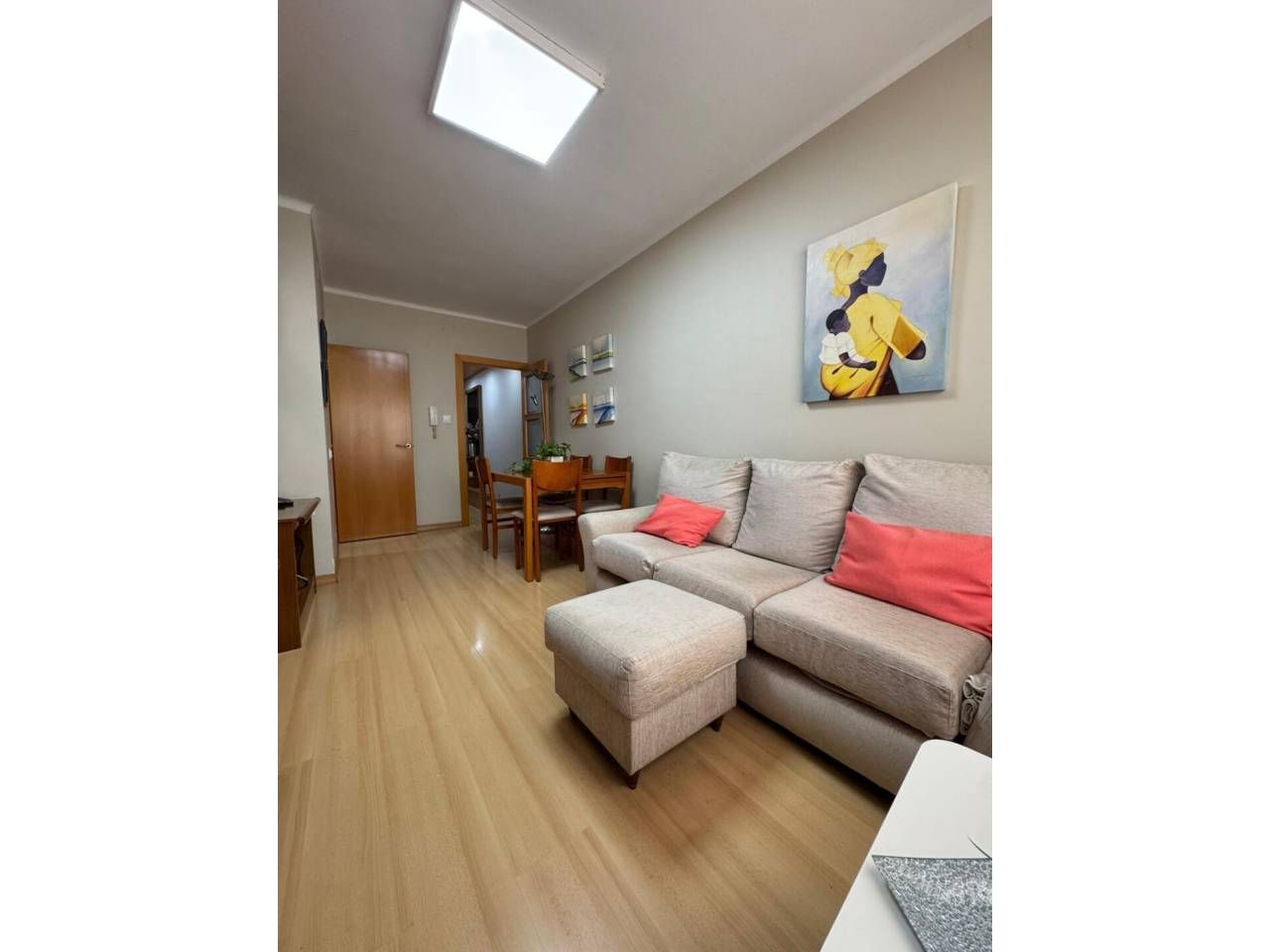 Sala d'estar de Pis en venda en Terrassa amb Parquet