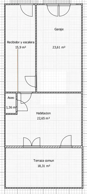 Einfamilien-Reihenhaus zum Verkauf in Rocafort mit Klimaanlage, Heizung und Privatgarten