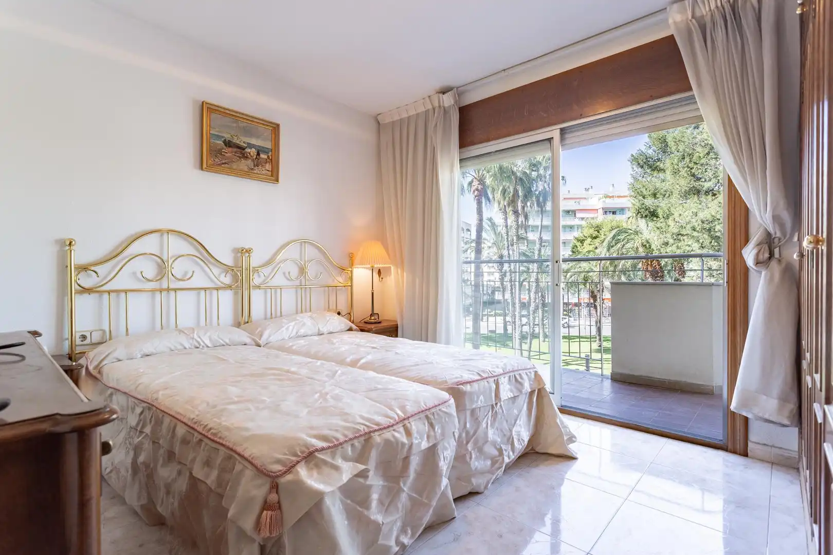 Bedroom of Flat for sale in Salou  with Air Conditioner, Private garden and Terrace