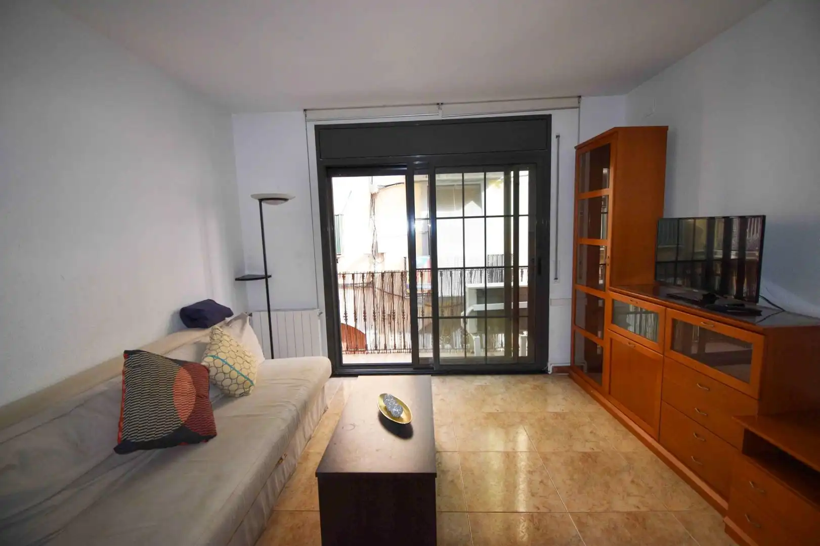 Sala d'estar de Pis en venda en Vilanova i la Geltrú amb Calefacció i Balcó