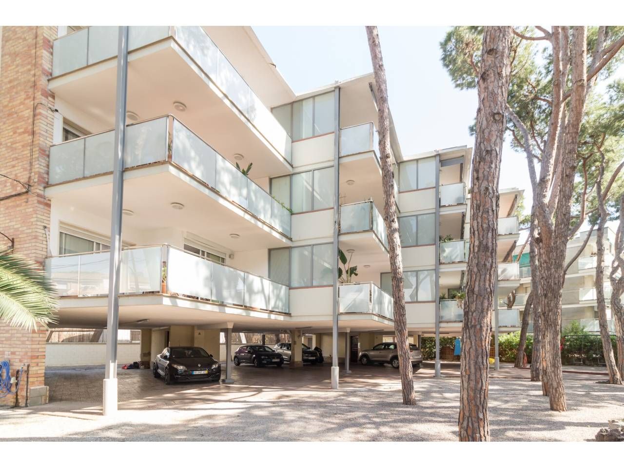 Exterior view of Apartment for sale in Castelldefels  with Air Conditioner, Heating and Parquet flooring
