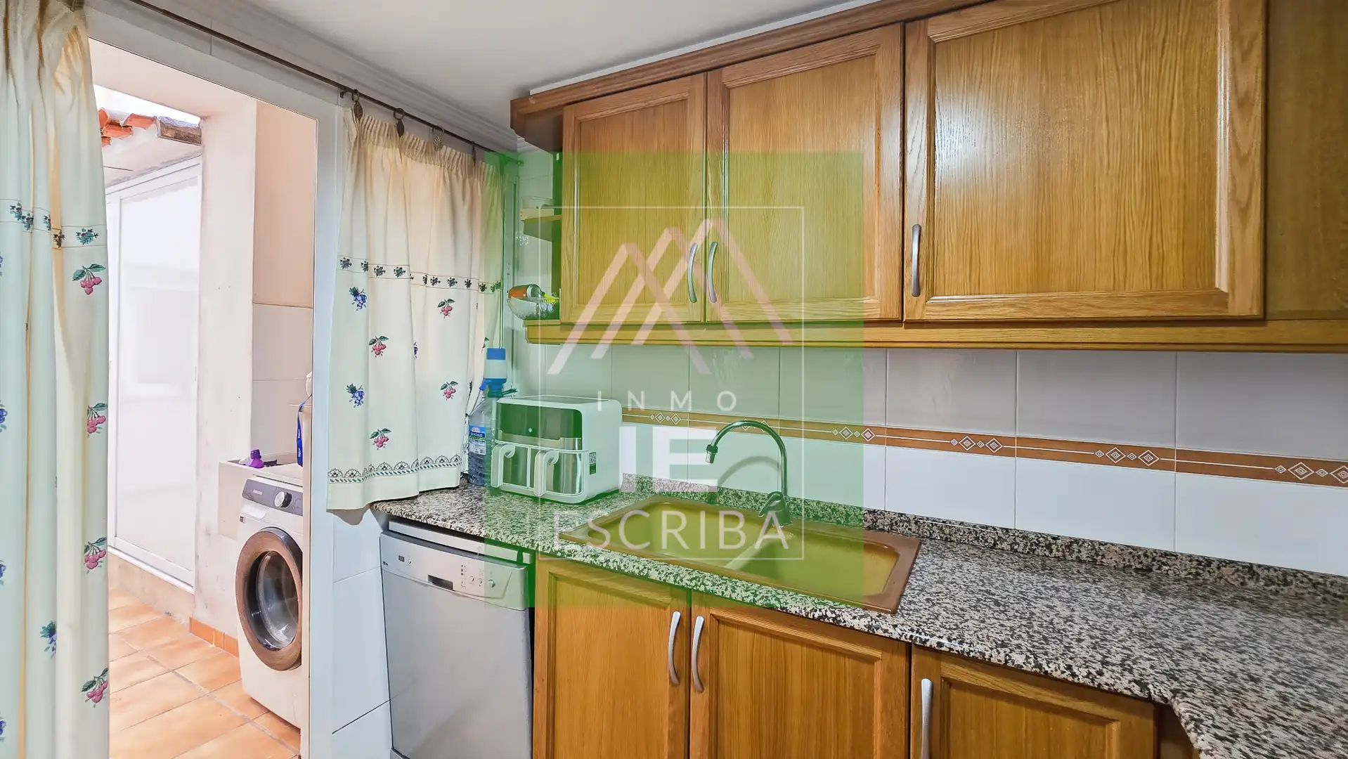 Kitchen of Flat for sale in Catadau  with Air Conditioner and Terrace