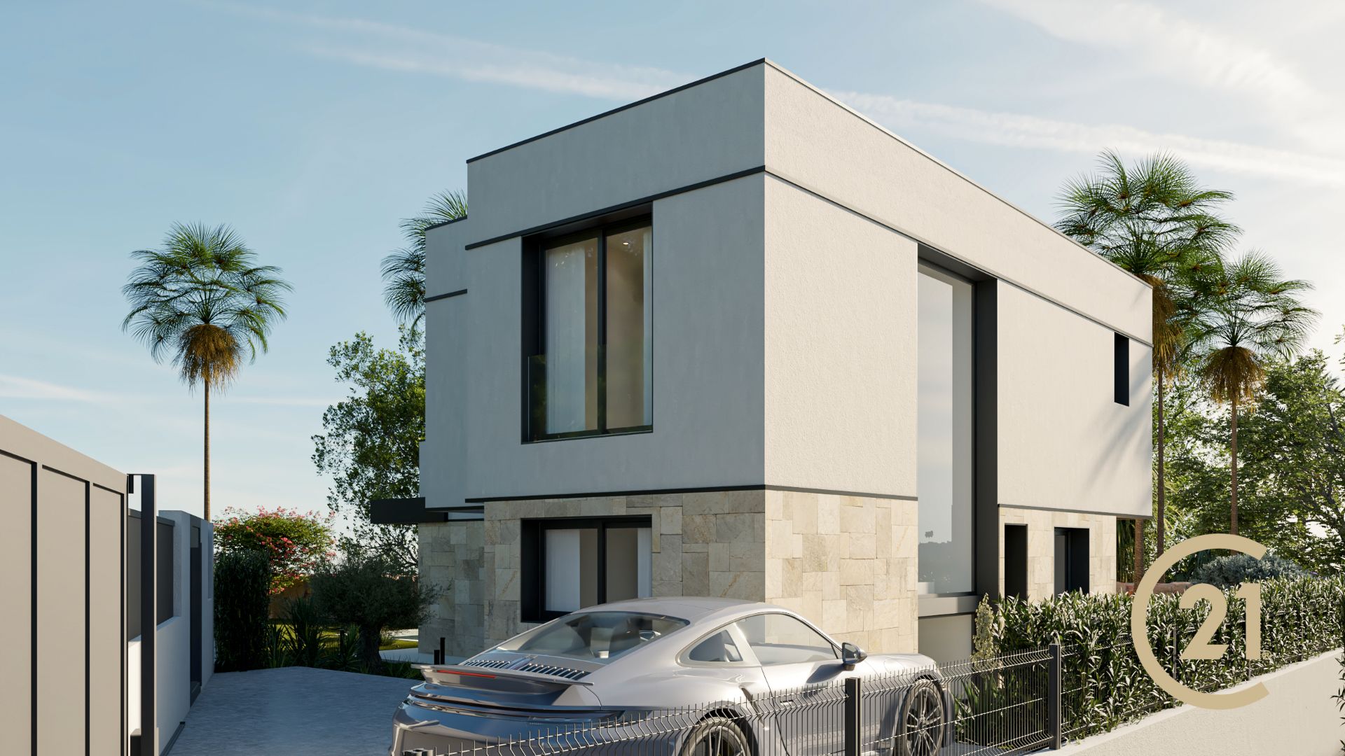 Vista exterior de Casa o chalet en venta en Estepona con Aire acondicionado, Calefacción y Jardín privado