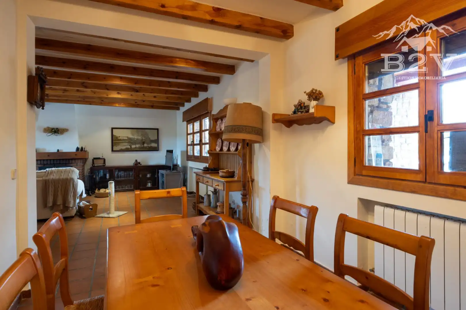 Comedor de Casa o chalet en venta en Garganta de los Montes con Aire acondicionado, Calefacción y Jardín privado