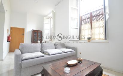 Living room of Apartment to rent in  Sevilla Capital  with Heating and Parquet flooring